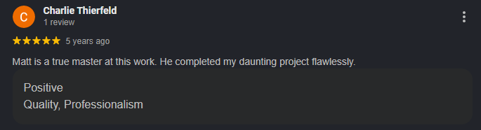 Customer review screenshot 1